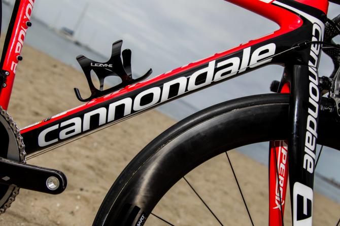 The Cannndale SuperSix Evo Lezyne