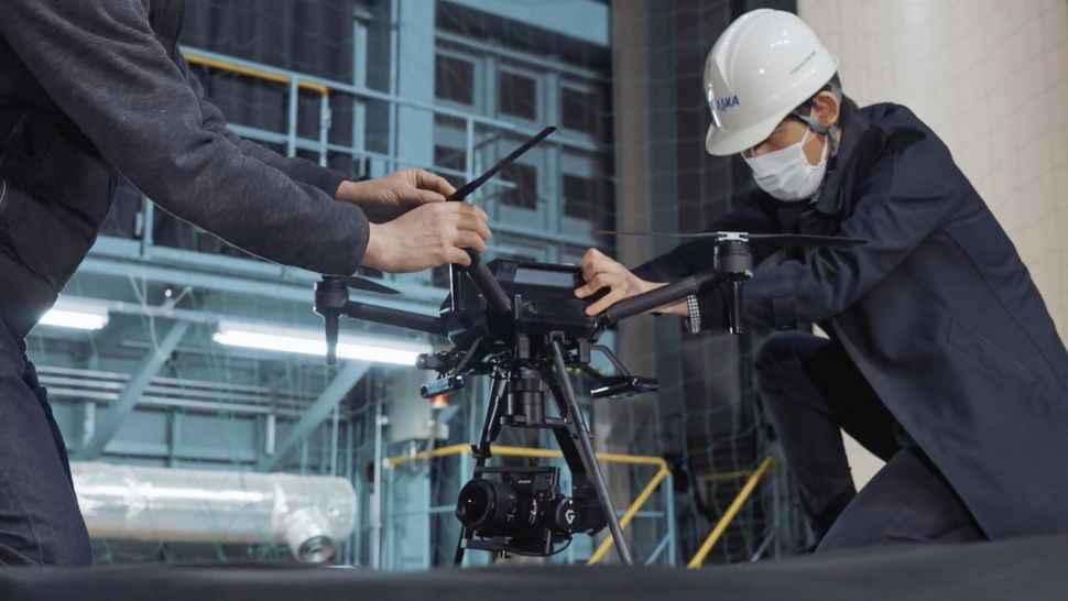 See the Sony Airpeak drone battered by 44mph winds! | Digital Camera World