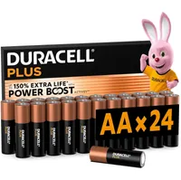 Duracell Plus AA Batteries (24 Pack)