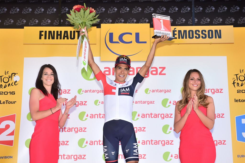 Jarlinson Pantano was awarded the most combative award on stage 17