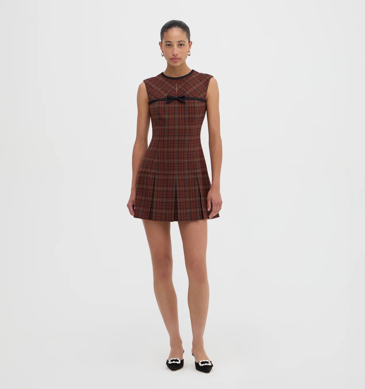 Hill House Home, Chestnut Plaid Dress