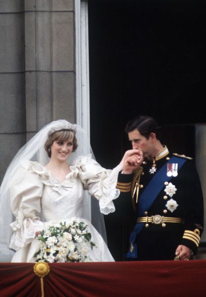  The bride always wears a tiara.
