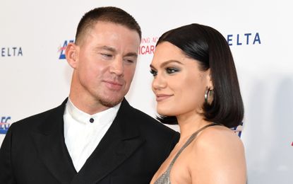 Channing Tatum and Jessie J attend MusiCares Person of the Year honoring Aerosmith at West Hall at Los Angeles Convention Center on January 24, 2020 in Los Angeles, California, celebrities on Raya