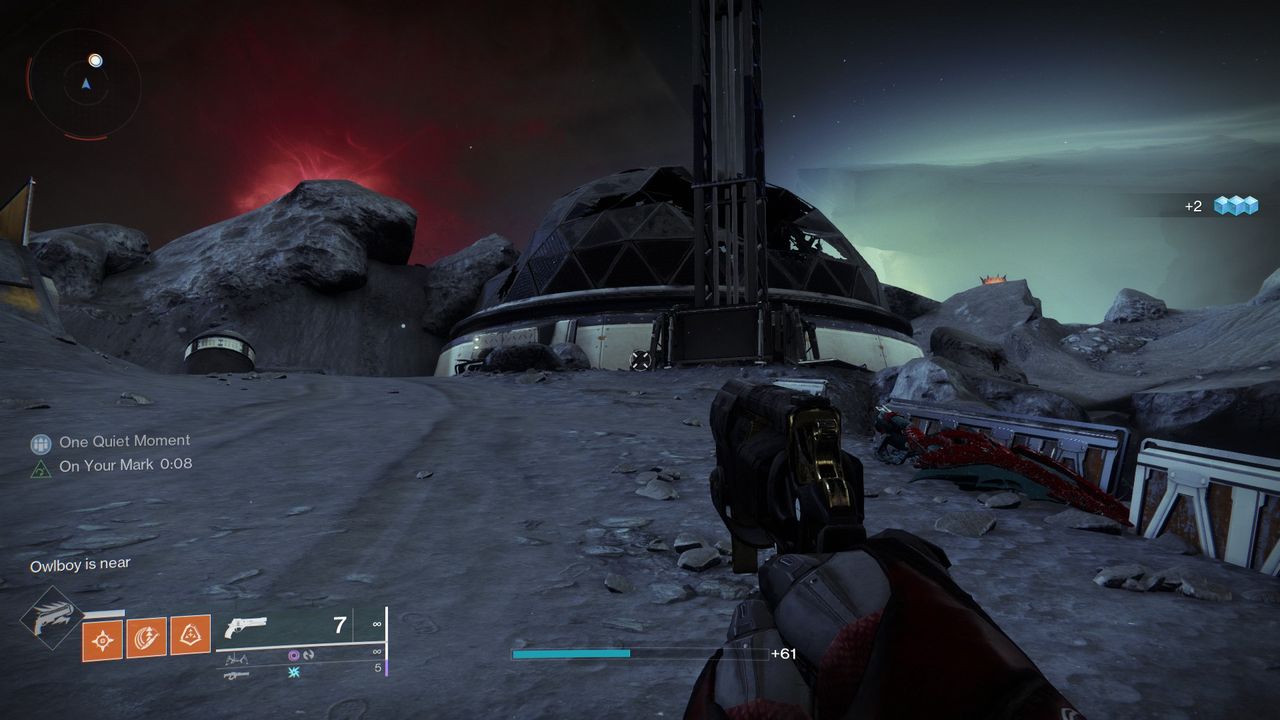 Destiny 2 Override Frequency - dome in Archer's Line