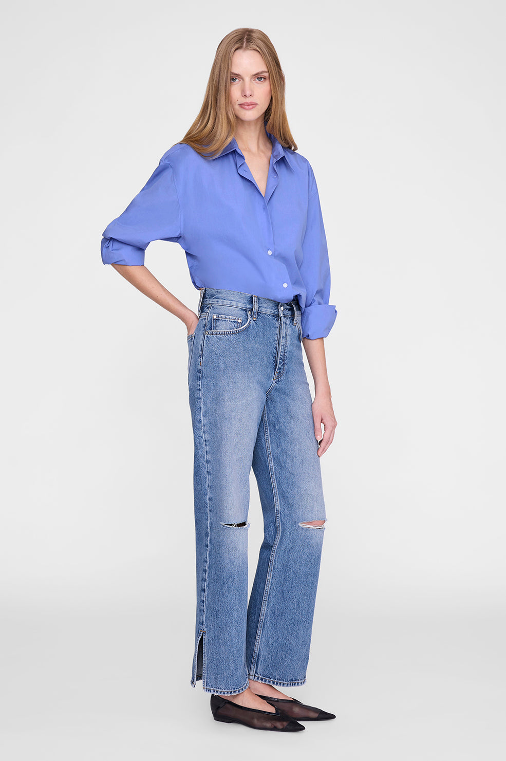 Plaza Shirt - Lavanda Blue