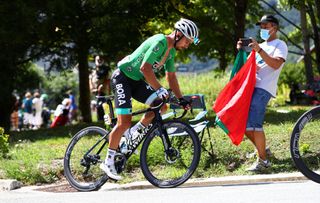 Bora-Hansgrohe’s Peter Sagan was on the attack on stage 2 of the 2020 Tour de France as part of his quest to take an eighth green points jersey title