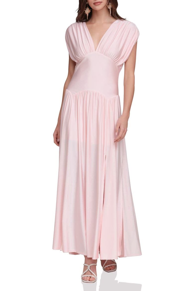 Shirred Maxi Dress