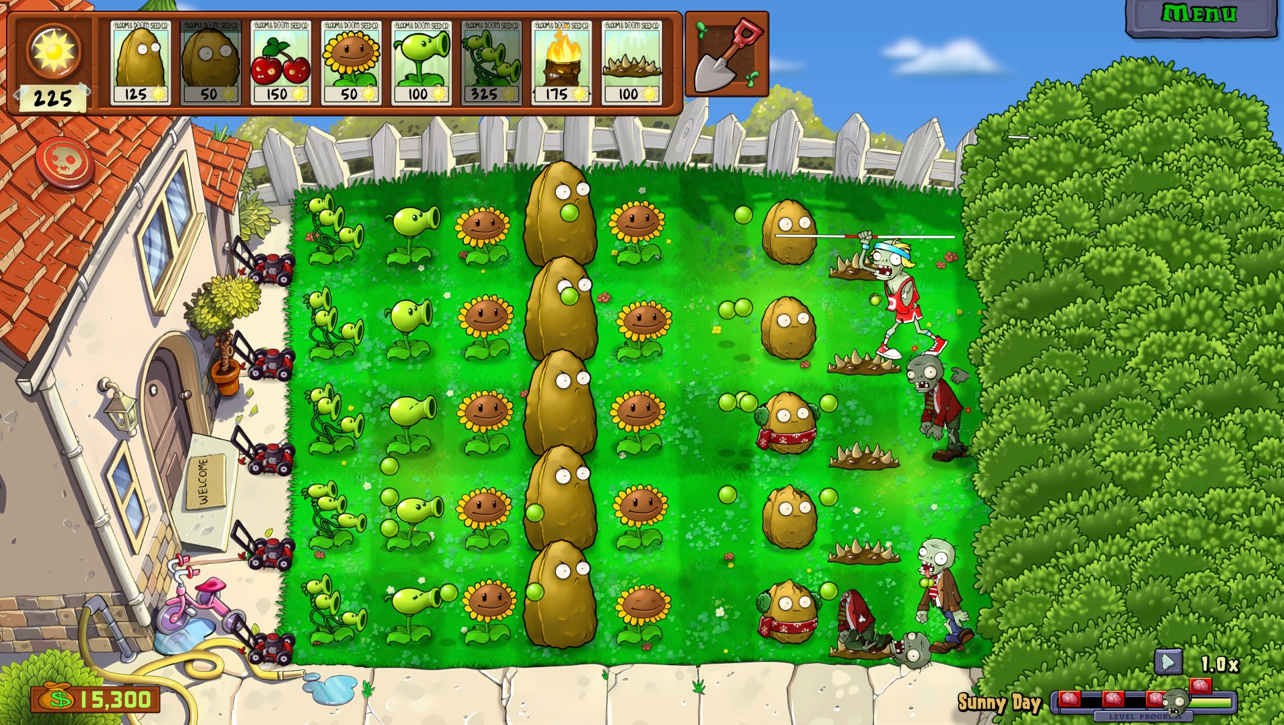 a screenshot from Plants vs Zombies: Replanted