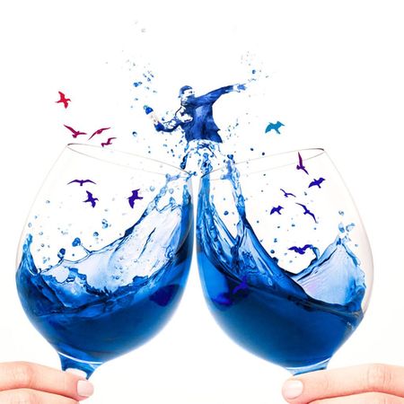 Blue Wine