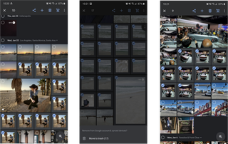 Deleting duplicate shots in Google Photos
