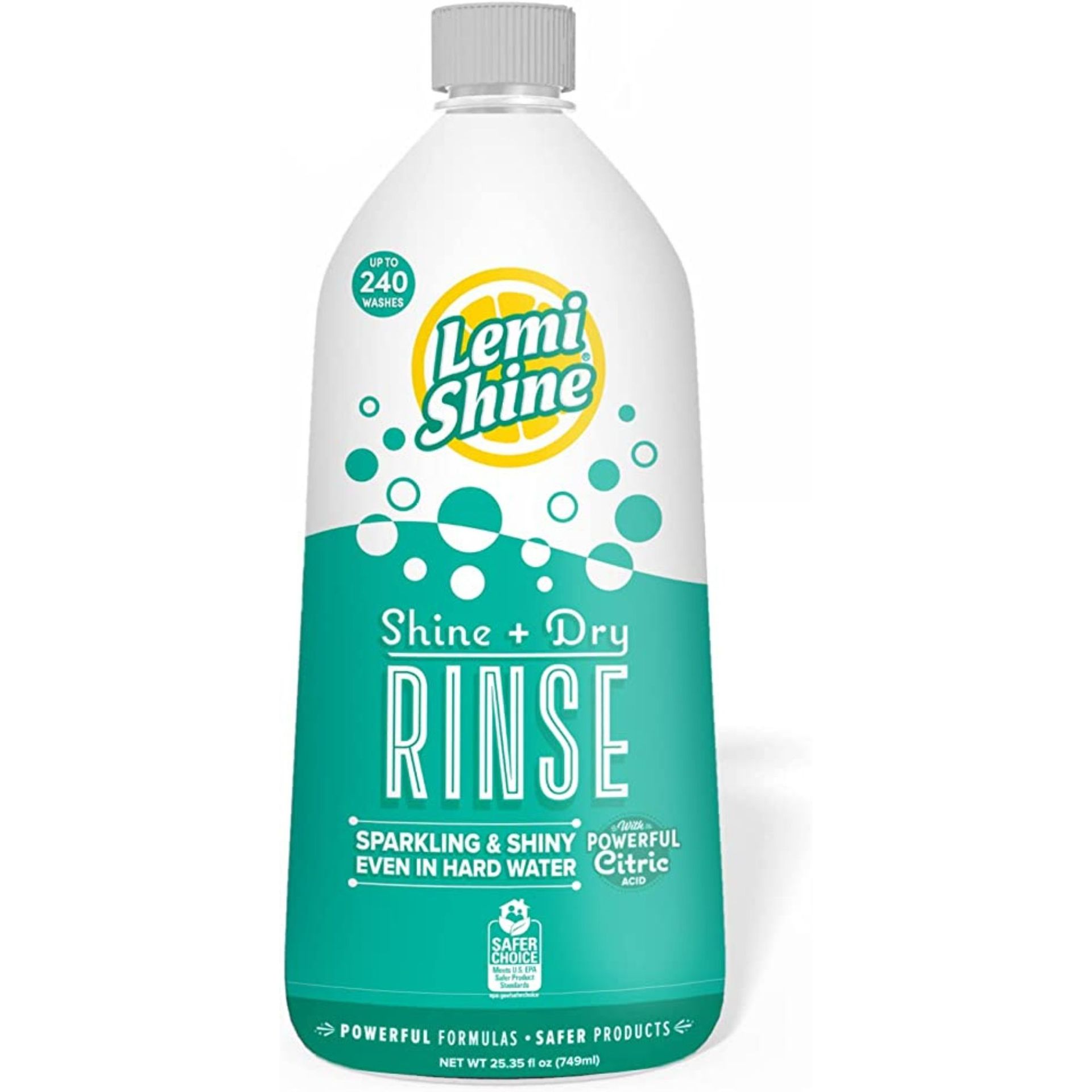 Lemi Shine - Shine + Dry Natural Washer Washer Rinse Aid