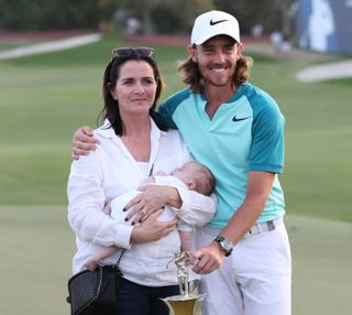 Fleetwood and Clare at the 2017 DP World Tour Championship