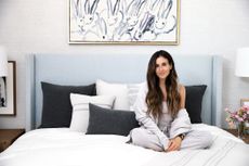Naked Cashmere x Ashley Stark pure cashmere home collection product shot