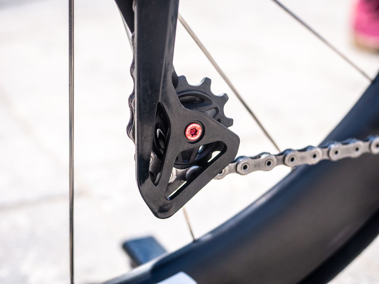 Tadej Pogacar's Colnago Y1Rs road bike