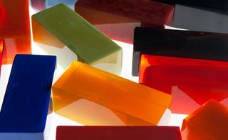 Giving appealing new shapes to blown glass, and produced in a variety of hues