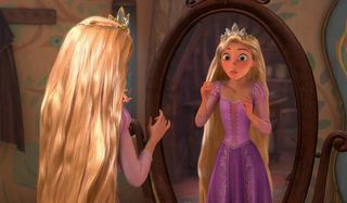 Rapunzel and crown