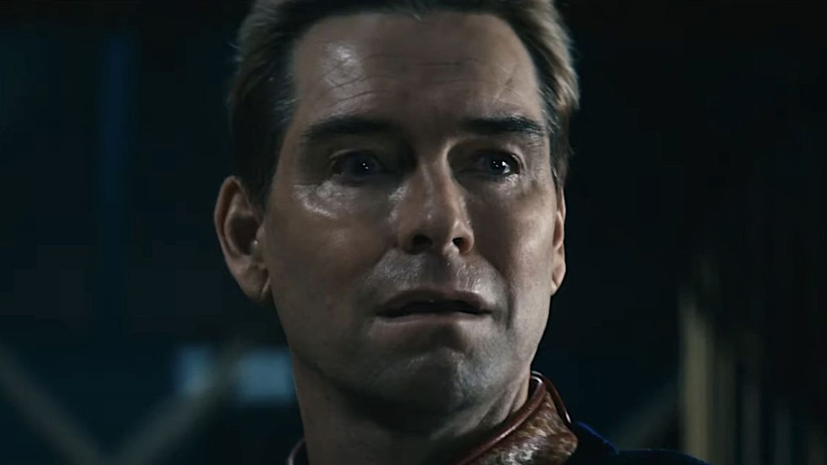 Close-up of Homelander&#039;s confused face in The Boys Season 4 finale