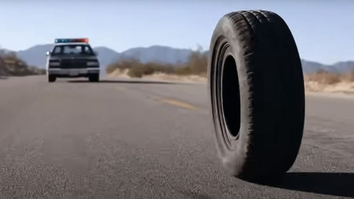 Tire from Rubber