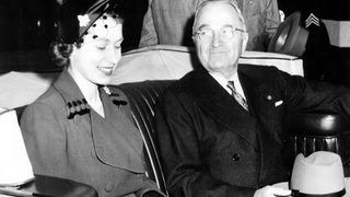 Princess Elizabeth meeting with President Harry S. Truman