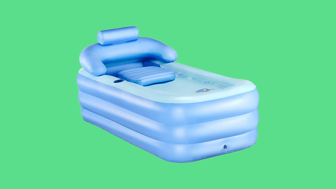 Best Inflatable Hot Tubs: CO-Z Inflatable Portable Bath Tub