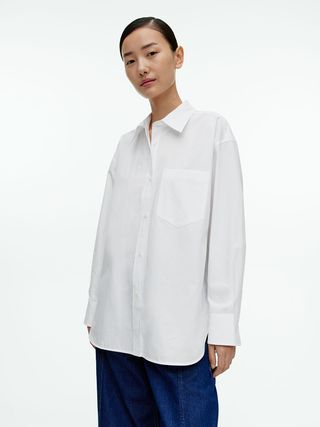 Arket White Cotton Shirt