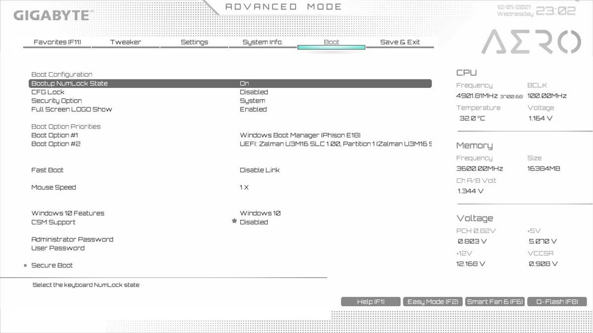 Gigabyte Z690 Aero G DDR4