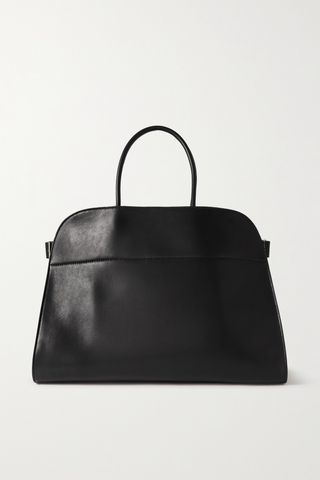 Margaux 17 Buckled Leather Tote