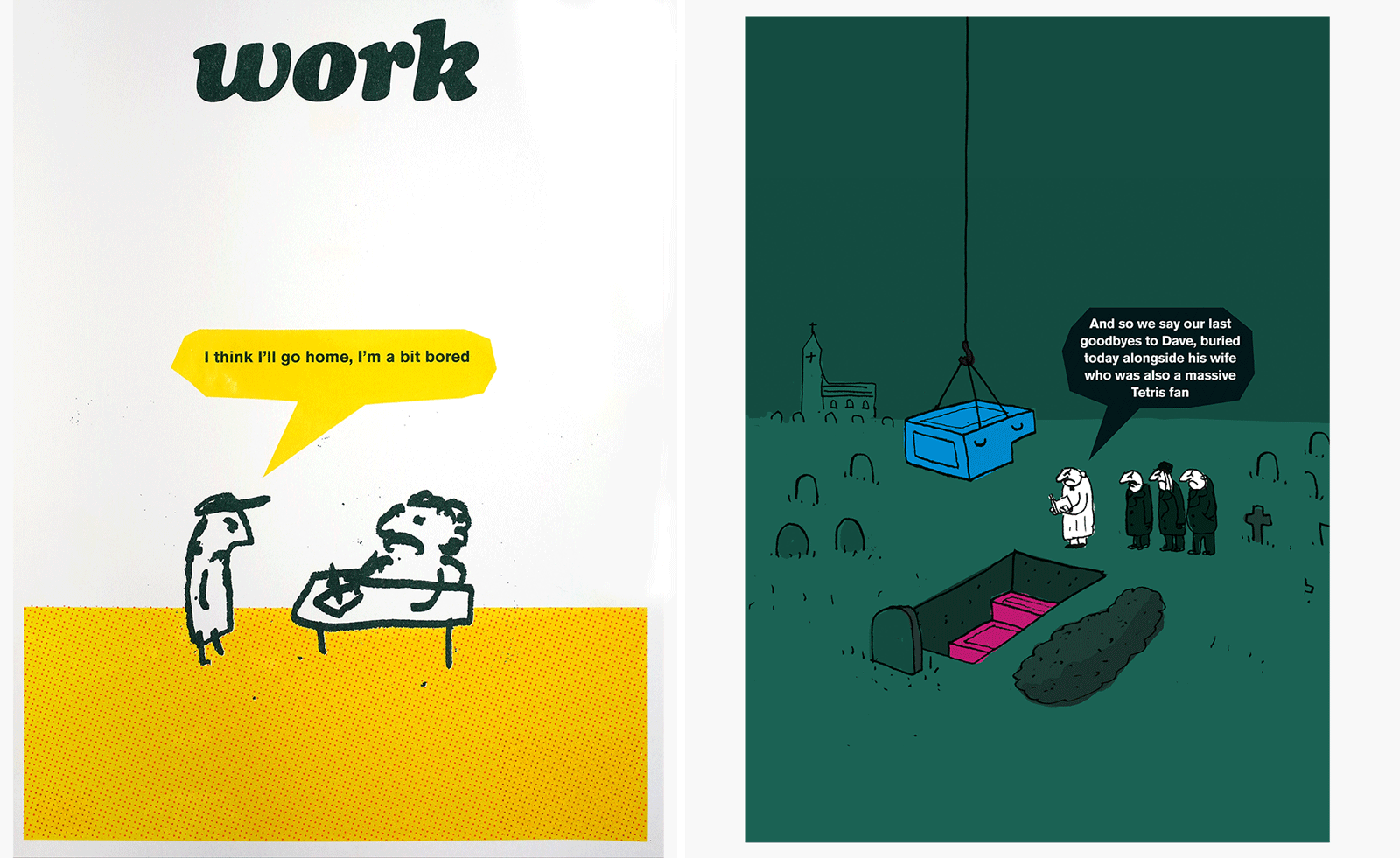 Gloriously inappropriate cartoon Modern Toss marks 21 years