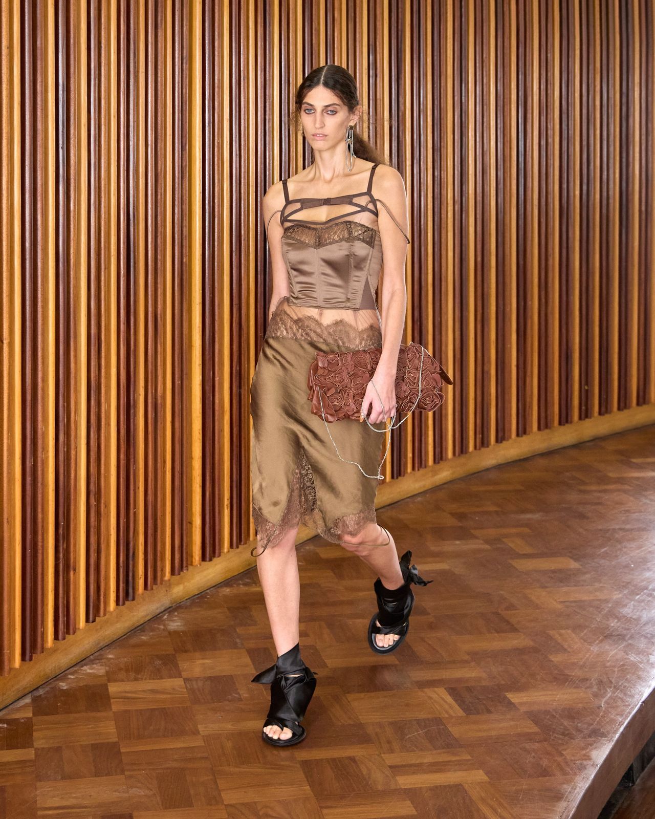 KNWLS S/S 2027 collection at London Fashion Week by Aidan Zamiri