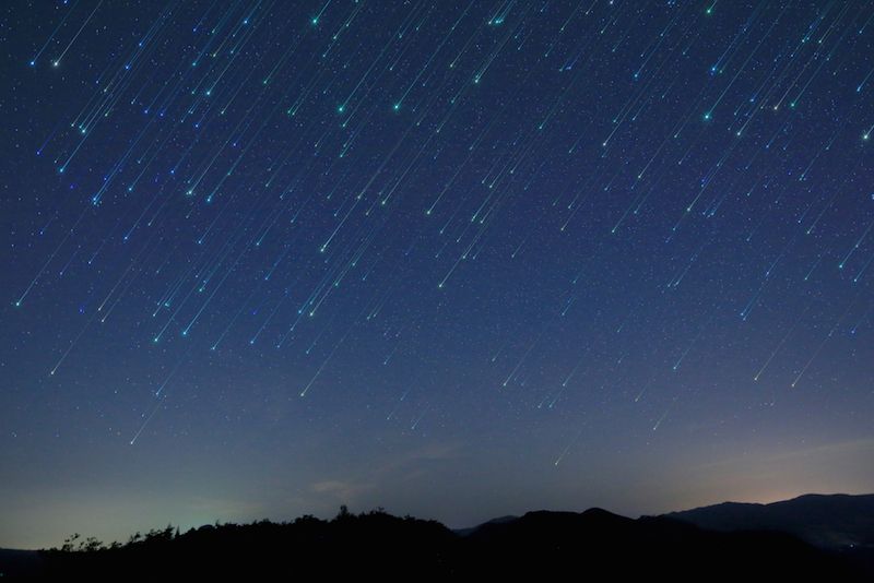 Perseid meteor shower