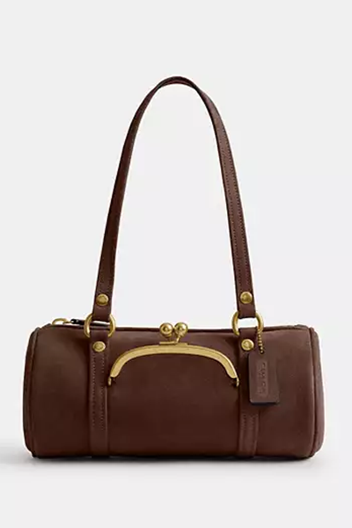 Kisslock Barrel Bag 28