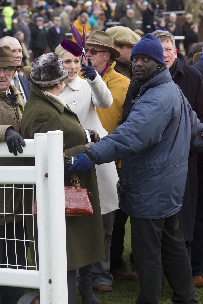 Zara Phillips and Mike Tindall