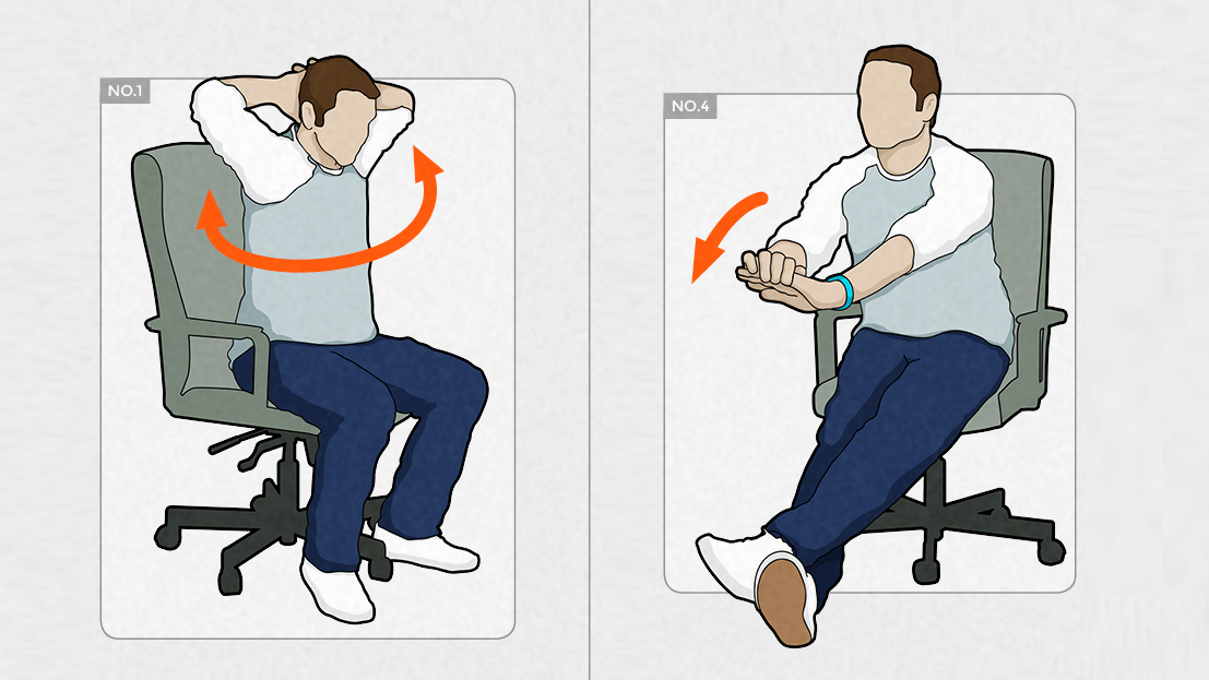 desk exercises