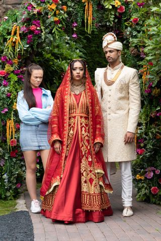Juliet revealed her affair with Nadira on her wedding day to Shaq and the wedding was called off in Hollyoaks.