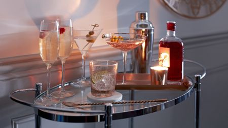 Argos bar cart 