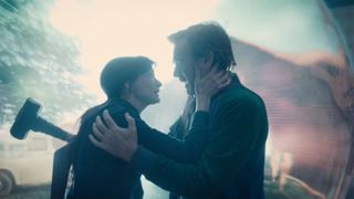Anne Hathaway and Ewan McGregor in The End of Oak Street