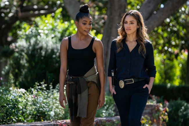 Gabrielle Union and Jessica Alba in Spectrum Originals&#039; &#039;L.A.&#039;s Finest&#039;