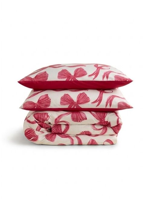 Bows Duvet Cover and Pillowcase Set