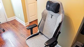 The Secretlab Titan Evo 2022's seat, arms and headrest pillow