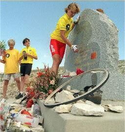 The Simpson Memorial Photo: &copy; AFP