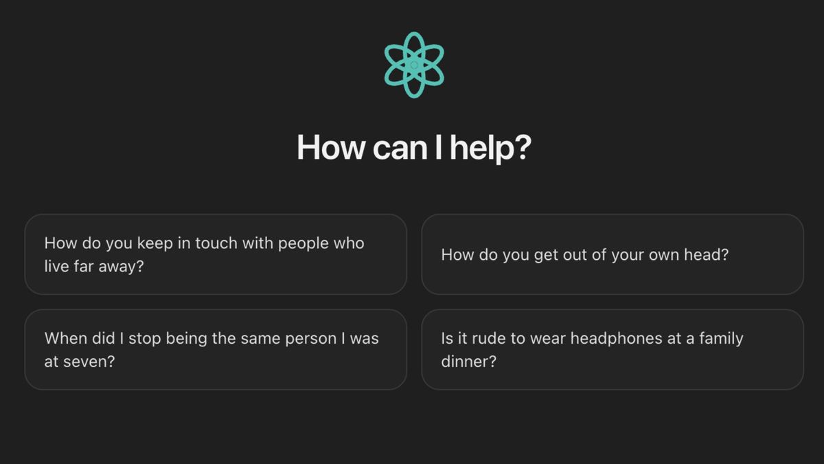 ChatTJB is a fake chatbot where a guy called Tucker Bryant answers queries himself: 'I tend to overcommit to bits'
