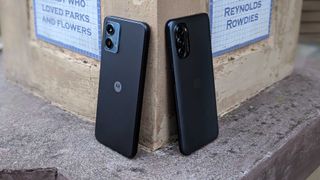 Moto G 5G 2023 and 2022 side by side