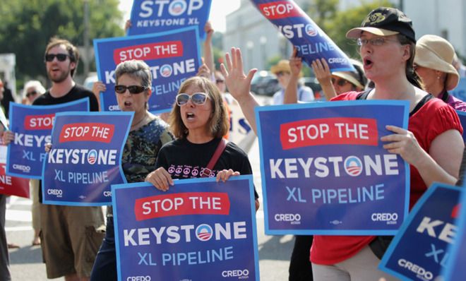 Keystone XL protest