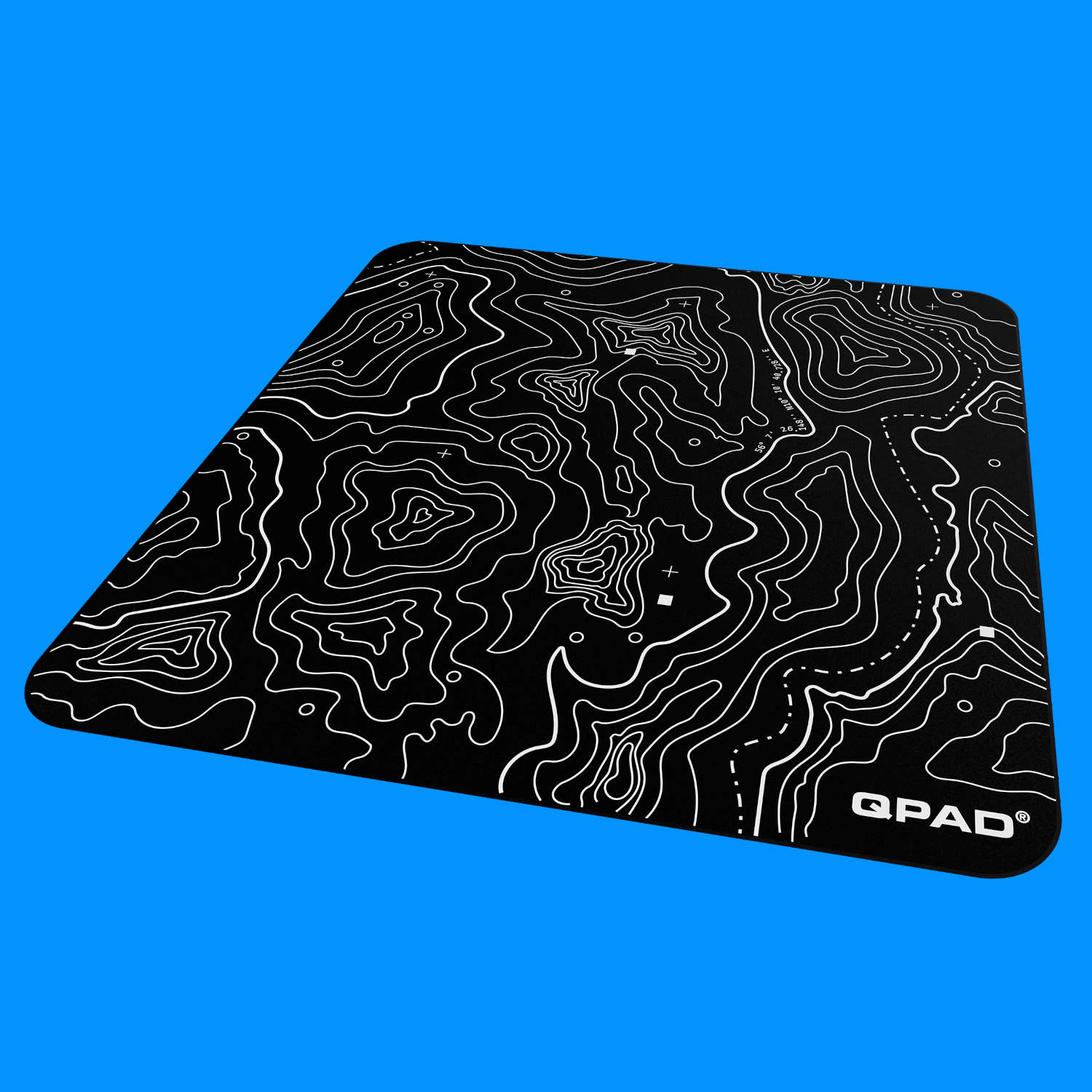 QPAD Obsidian Glass gaming mouse pad