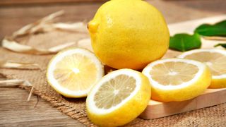 Lemon and salt on wooden chopping boards as best cleaning hacks