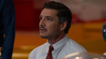 Pedro Pascal as Reed Richards/Mister Fantastic in The Fantastic Four: First Steps