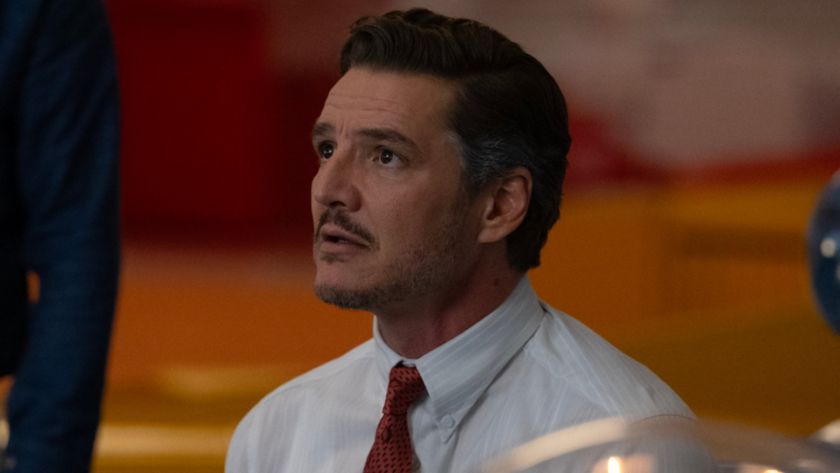 Pedro Pascal as Reed Richards/Mister Fantastic in The Fantastic Four: First Steps