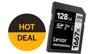 128GB Lexar UHS-II card deal – this superfast SDXC card is just $26.97