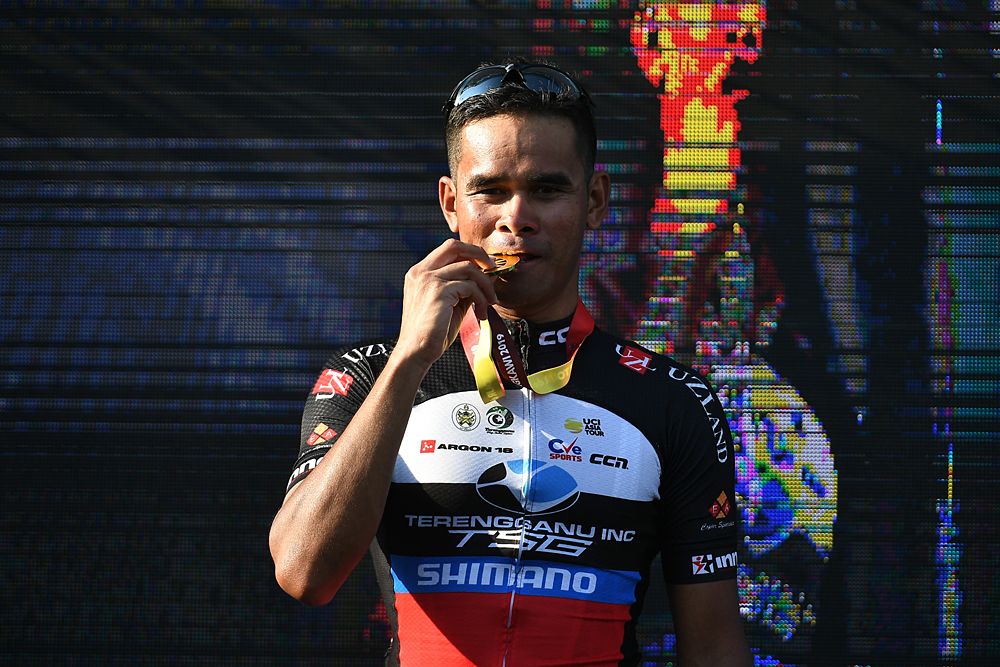 TSG&rsquo;s Harrif Saleh wins stage 2 at the Tour de Langkawi