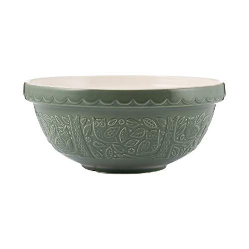 Mason Cash in the Forest Green Mixing Bowl, 26 Cm